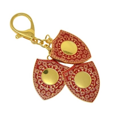 Porte Clés Amulette Trois Boucliers Célestes – Image 2