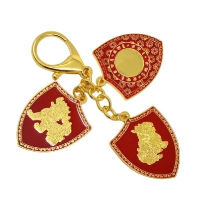 Porte Clés Amulette Trois Boucliers Célestes – Image 3