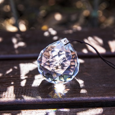Boule de Cristal à facettes 60mm – Image 2