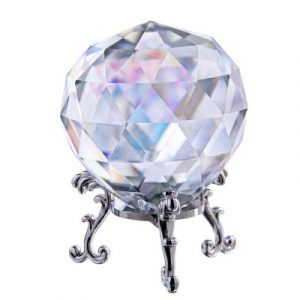 Boule de Cristal à facettes 60mm