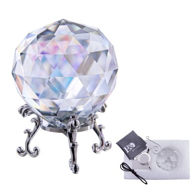 Boule de Cristal à facettes 60mm – Image 3
