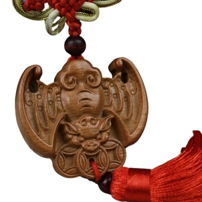 Suspension Chauve Souris Protectrice rouge – Image 3
