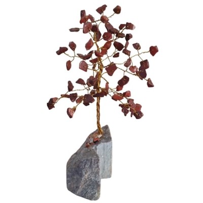 Arbre à Pierres en Jaspe rouge – Image 3