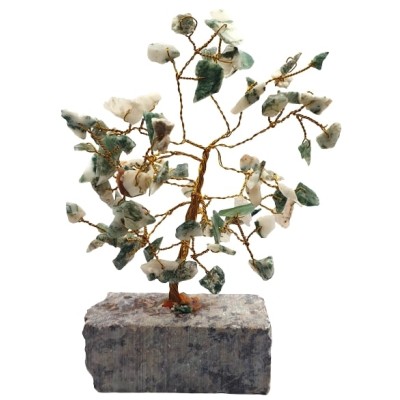 Arbre à Pierres en Agate Mousse – Image 3
