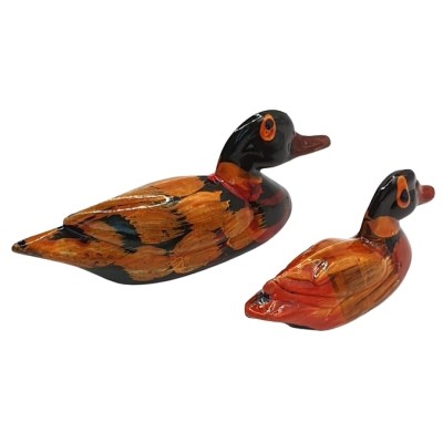 Statues Couple de Canards Mandarins 80mm – Image 3