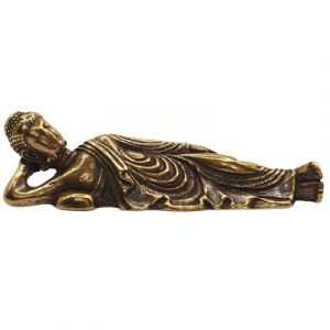 Statue Bouddha Couché en cuivre