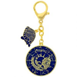 Porte Clés Talisman Tortue Lunaire