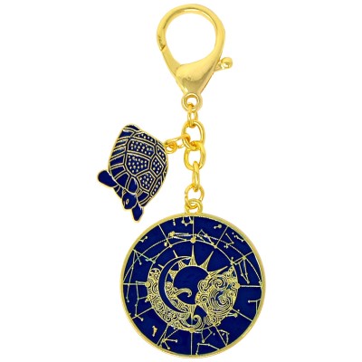 Porte Clés Talisman Tortue Lunaire