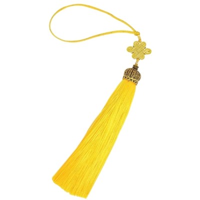 Suspension Noeud Mystique jaune Feu