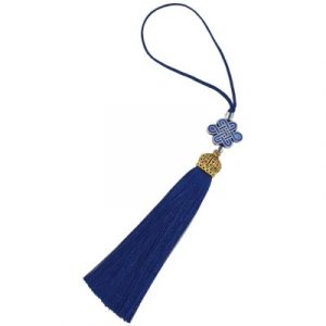 Suspension Noeud Mystique bleu Eau