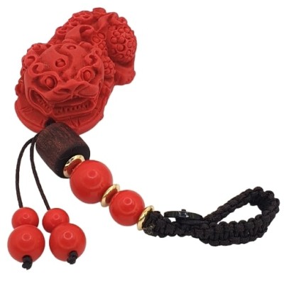Porte Clés Pi Yao rouge – Image 2
