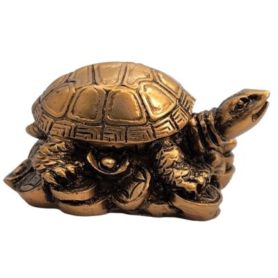 Statue Tortue Protectrice bronze – Image 3