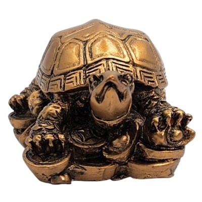 Statue Tortue Protectrice bronze – Image 2