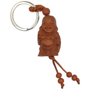 Porte Clés Bouddha Voyageur de la Prospérité