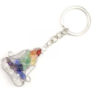 Porte Clés Yogi des 7 Chakras