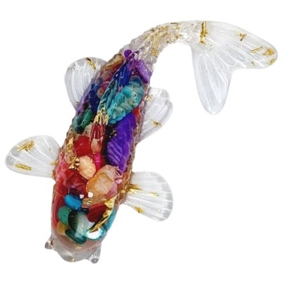 Figurine Poisson Carpe Coloré – Image 2