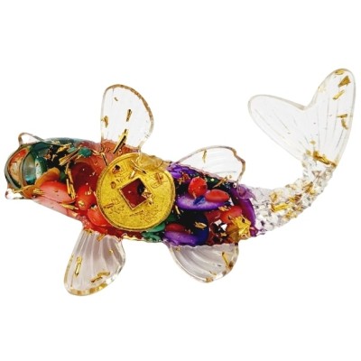 Figurine Poisson Carpe Coloré – Image 3