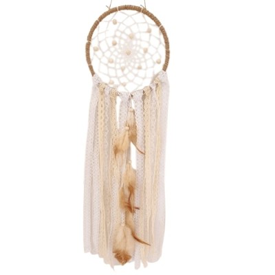 Attrape Rêves Grand Capteur Corde beige – Image 2