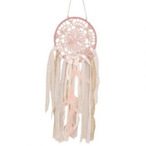 Attrape Rêves Grand Capteur rose