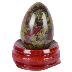 Oeuf en Jaspe Dragon de Sang 30mm