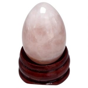 Oeuf en Quartz Rose 30mm