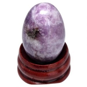 Oeuf en Lépidolite 30mm