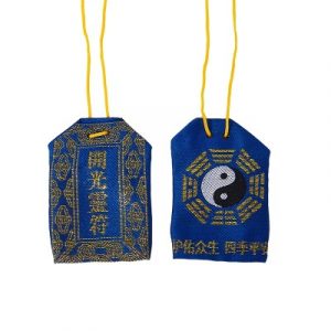 Sac de Bénédictions Yin Yang bleu