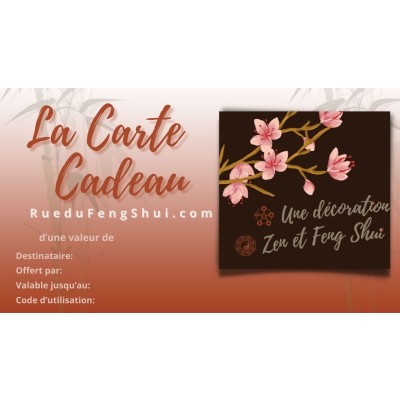 E-Carte Cadeau Montant Libre de 10€ à 150€