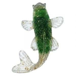 Figurine Poisson Carpe vert