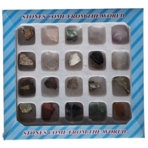 Coffret de 20 Pierres Brutes du Monde