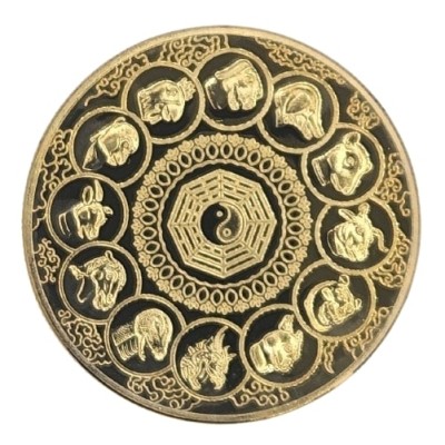Amulette Phénix Lumineux doré – Image 2