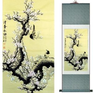 Kakemono Floraison du Cerisier blanc
