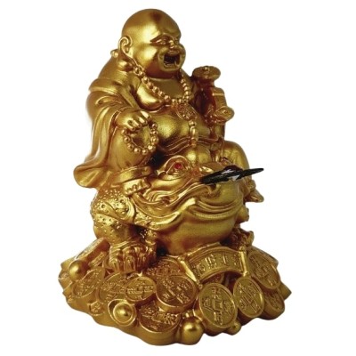 Statue Bouddha sur Grenouille dorée – Image 2