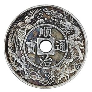 Pièce Amulette Amour Dragon, Phénix