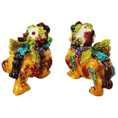 Statues Couples Pi Yao Colorés – Image 3