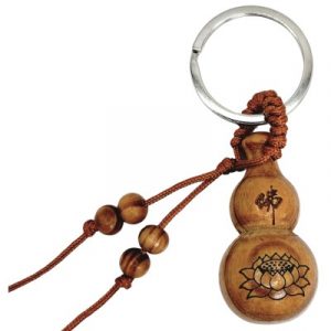 Porte Clés Wu Lou Lotus Laqué