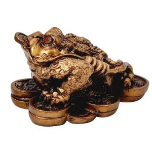 Statue Grenouille Prospère bronze