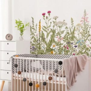 Sticker Fleurs Sauvages