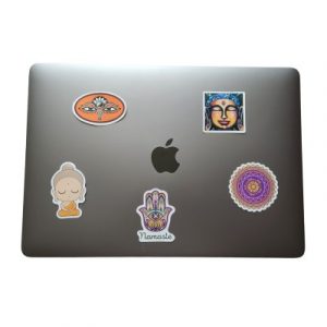 Les 4 Stickers Mystiques + 1 sticker Mandala offert
