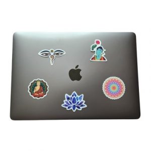 Les 4 Stickers Harmonie + 1 Sticker Mandala offert