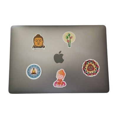 Les 4 Stickers Quiétudes + 1 Sticker Mandala offert – Image 2