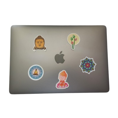 Les 4 Stickers Quiétudes + 1 Sticker Mandala offert