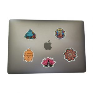 Les 4 Stickers Félicités + 1 Sticker Mandala offert