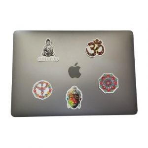 Les 4 Stickers Plénitudes + 1 Sticker Mandala offert