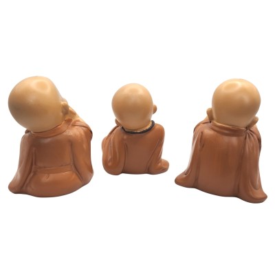 Statues Les 3 Bouddhas de la Sagesse – Image 3