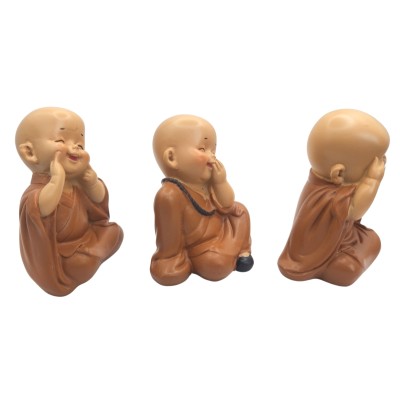 Statues Les 3 Bouddhas de la Sagesse – Image 2