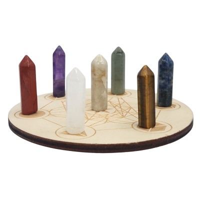 Etoile Sacrée 7 Prismes des 7 Chakras