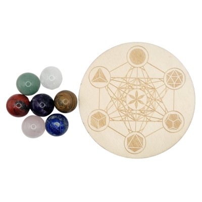 Etoile Sacrée Boules des 7 Chakras – Image 2