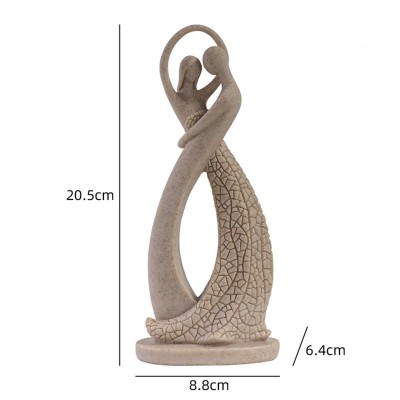 Statue Couple Danse de l'Infini – Image 2