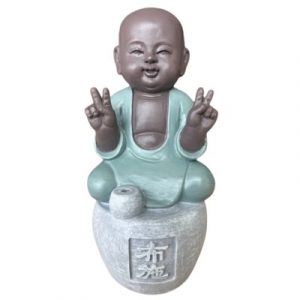 Statues Bouddhas Rieur "Le Don"
